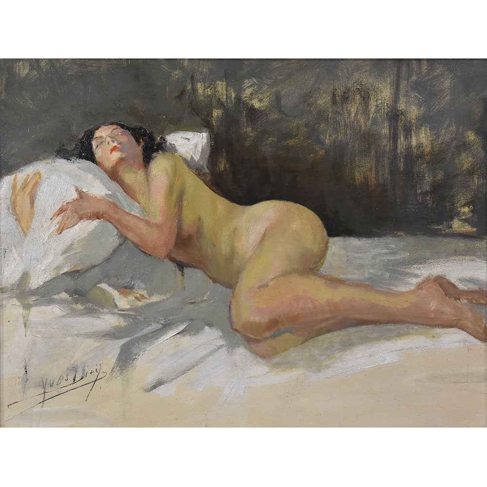 QN607 1 art deco paintings nude woman oil painting 1900s.jpg